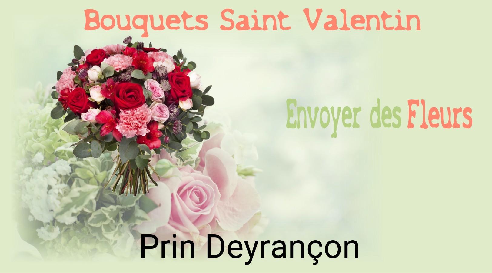 Roses de Saint-Valentin livrées à Prin-Deyrançon
